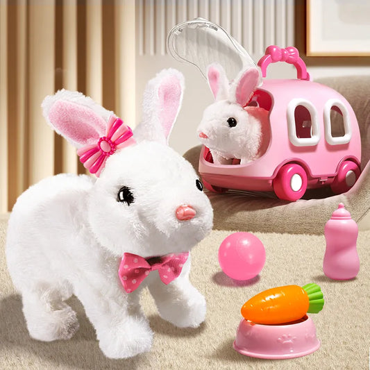 Children Plush Cute Rabbit Kids Electronic